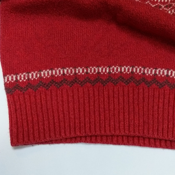 🍀 Gap 🍀 Small (6 - 7 Years) 🍀 Kids Toddler Sweater Red Boy Girl Top 🍀P10 - Picture 8 of 12